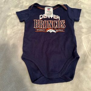 Denver Broncos 3-6 onesie